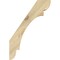 Ekena Millwork 4"W x 18"D x 26"H Olympic Rough Sawn Knee Brace, Douglas Fir BRC04X18X26OLY00RDF - alternate 4
